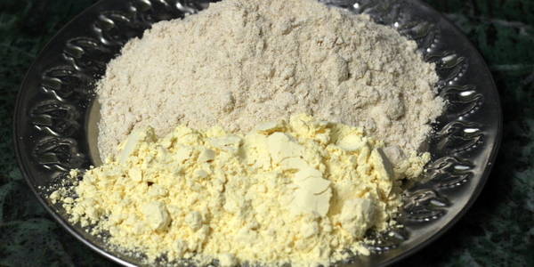 sweet besan cheela wheat flour gram flour besan