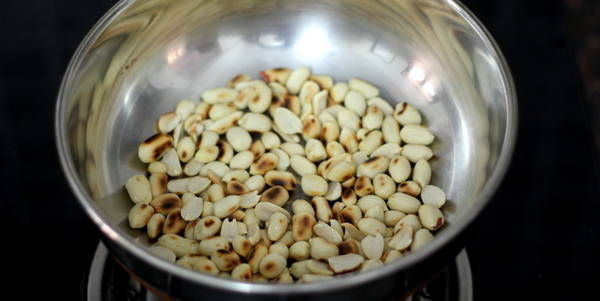 sabudana vada recipe roast peanuts