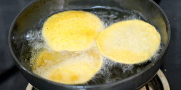 masala puri recipe deep frying oil