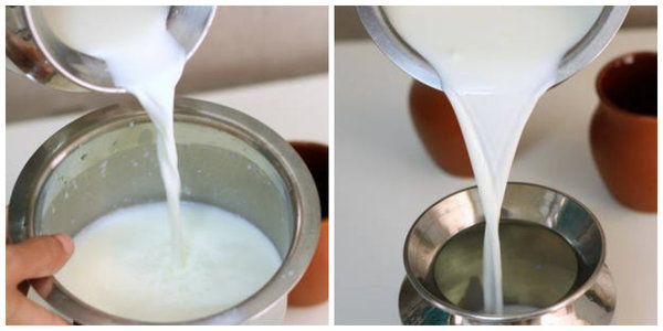 how to make curd step by step recipe  mixing