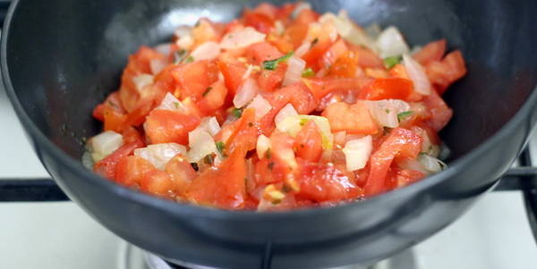 bruschetta recipe tomato onion indian