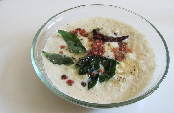 coconut chutney recipe south indian tempring
