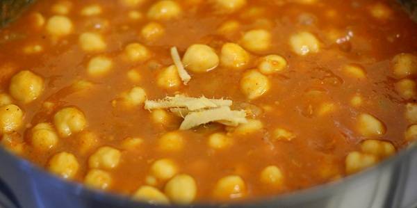 amritsari chole recipe ginger