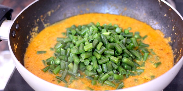 french beans curry beans gravy