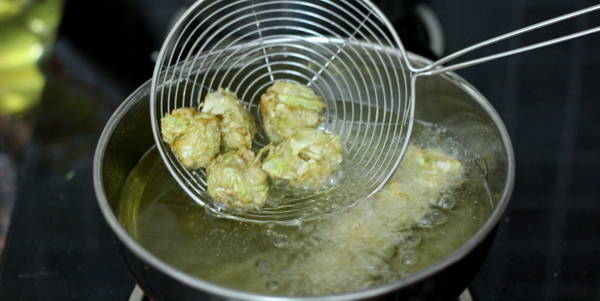 dry manchurian recipe balls fried