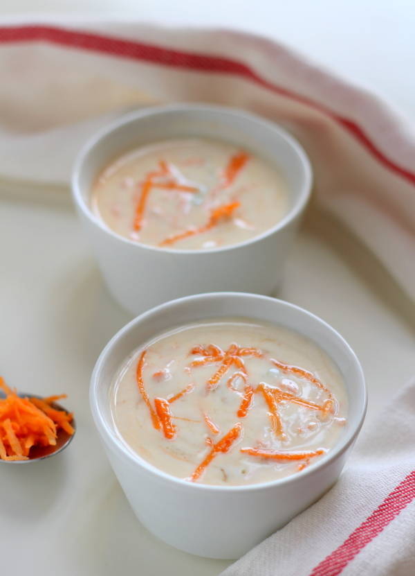 Carrot Raita Recipe