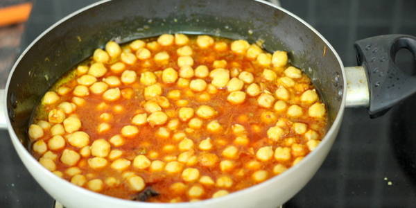 Chole Paneer Masala Recipe cooking chole