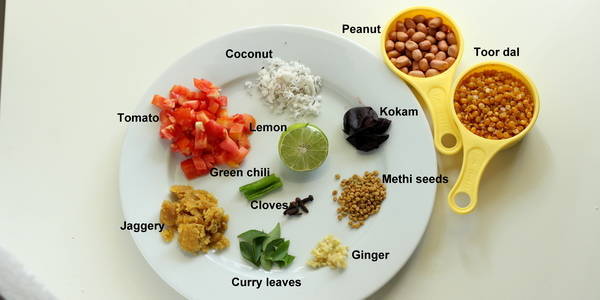 Gujarati Dal Recipe ingredients