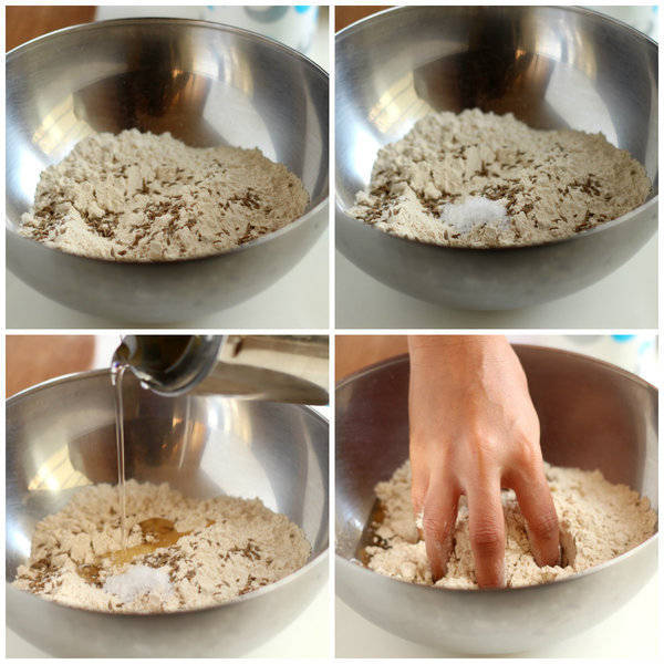 Jeera Paratha Recipe kneading dough