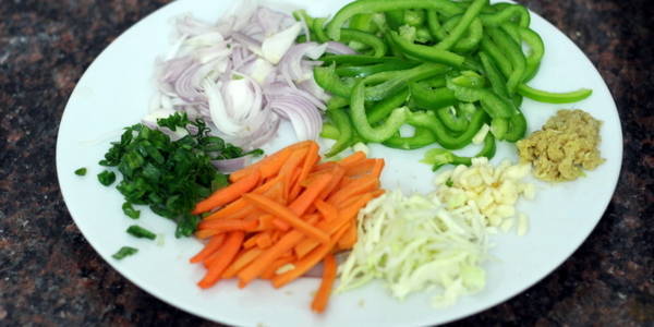 chinese fried rice vegetables
