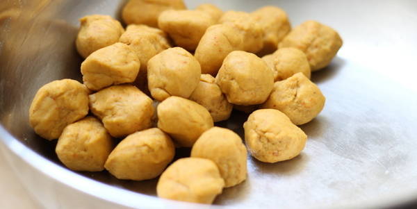 masala puri recipe puri dough balls