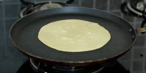 pad wali roti steps roasting steps