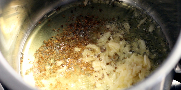 baingan papdi recipe steps garlic