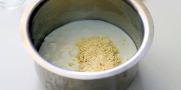 maharastrian kadhi recipe mix besan