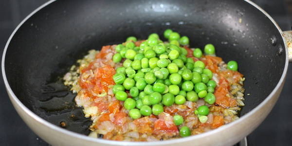 soya matar sabzi recipe green peas
