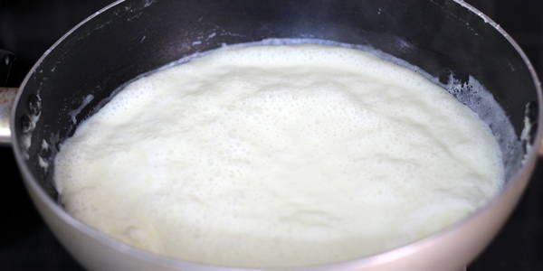 Milk Peda Recipe cook milk