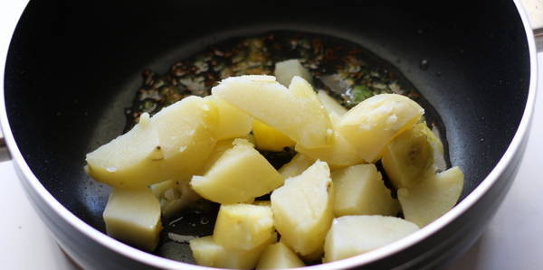 farali sukhi bhaji mashed potato