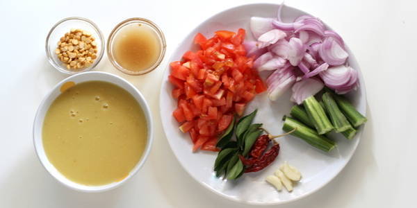 Sambar Recipe ingredients