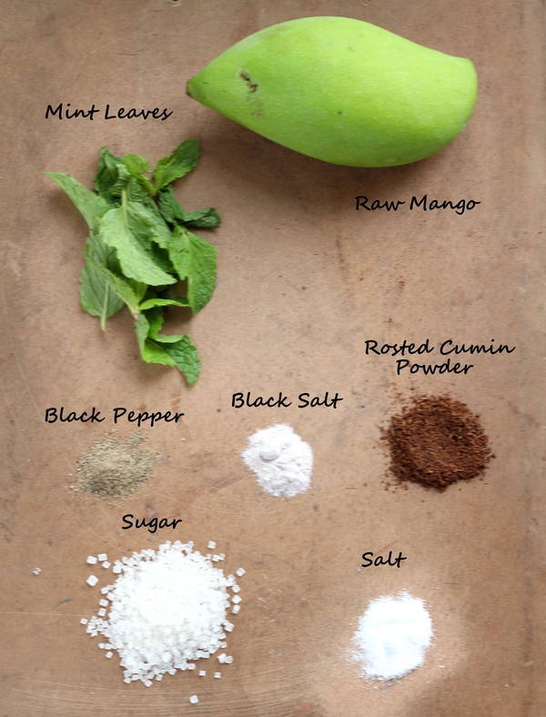 aam panna ingredients