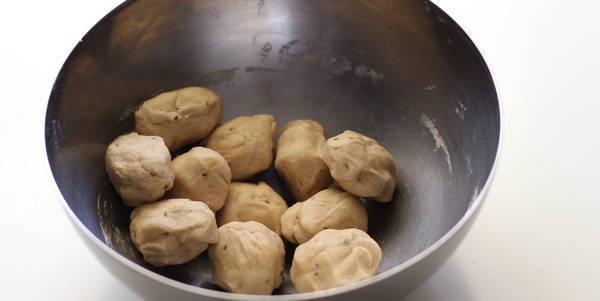 ajwain paratha recipe steps divide dough