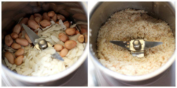 bharwa karela recipe grinding poha peanuts