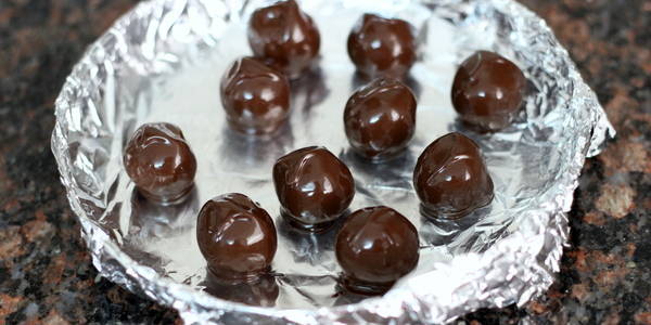 chocolate coconut balls refrigerate