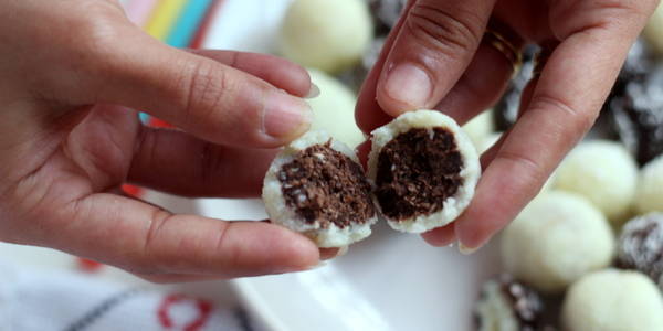 coconut chocolate balls