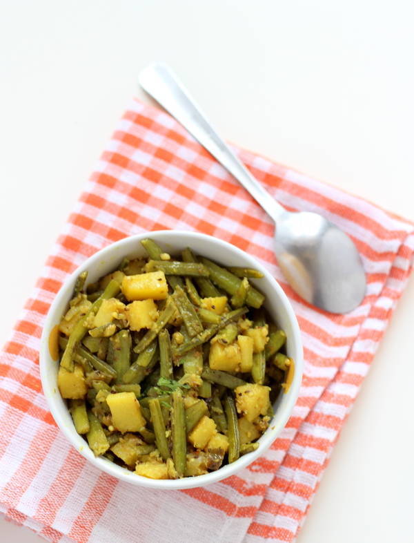 gawar aloo ki sabzi recipe