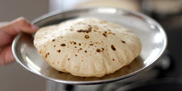 phulka roti ready