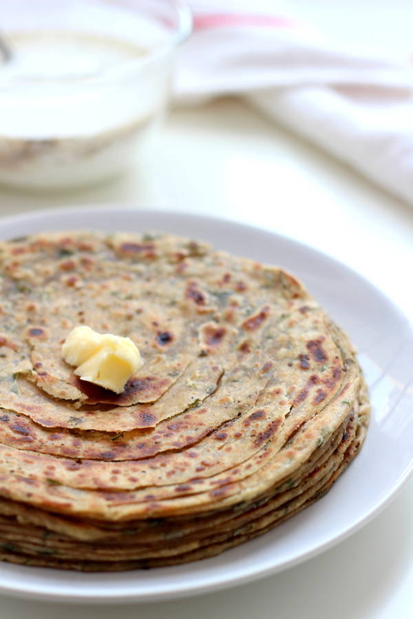 pudina lachcha paratha recipe mint