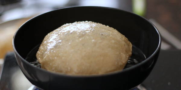 puffed up pooris for puri bhaji recipe