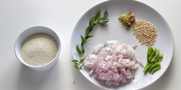 rava upma recipe ingredients