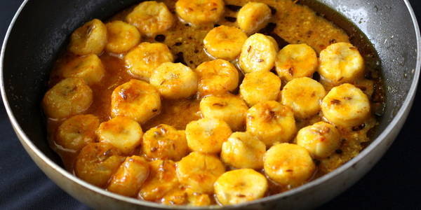 banana curry recipe sabzi ready