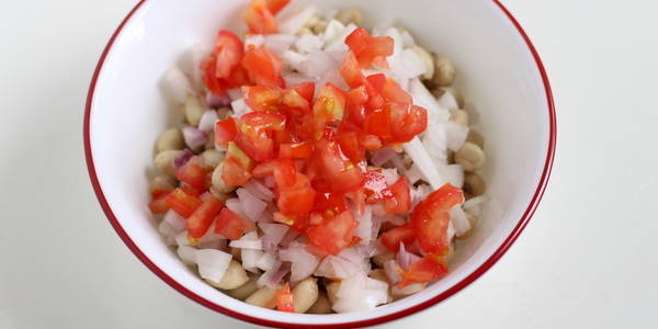 collegian chaat recipe add tomato