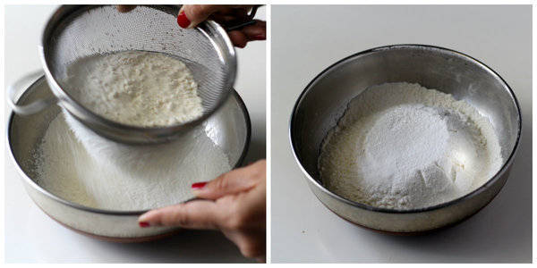 easy cake recipe in pressure cooker sieve flour