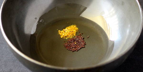 marcha sambharo recipe temper mustard fenugreek methi