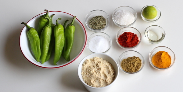 bharwan mirch recipe ingredients