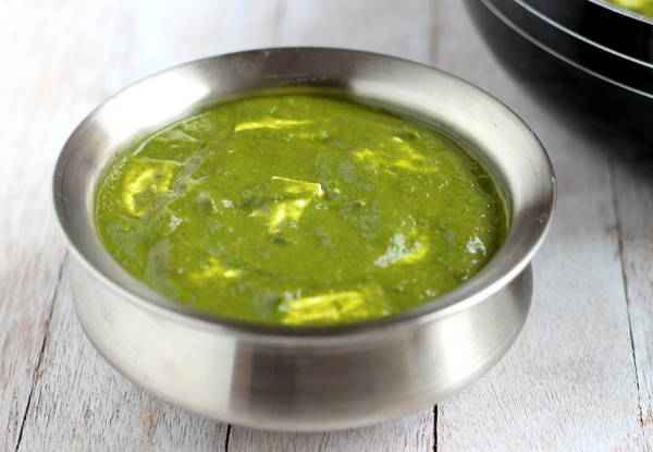 green palak paneer recipe sabji