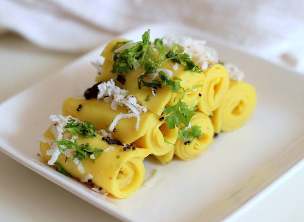 besan khandvi snack recipe