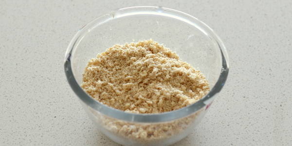 eggless whole wheat biscuits after mixing butter