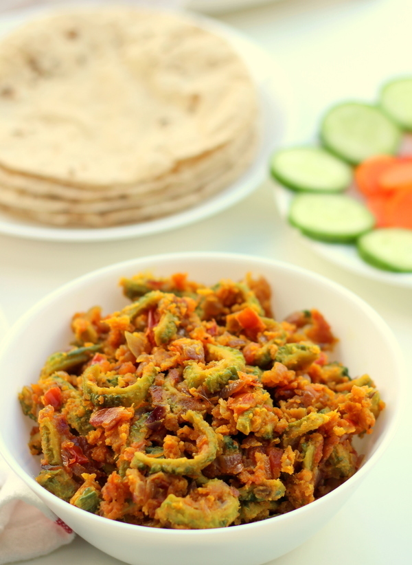 basen karela recipe