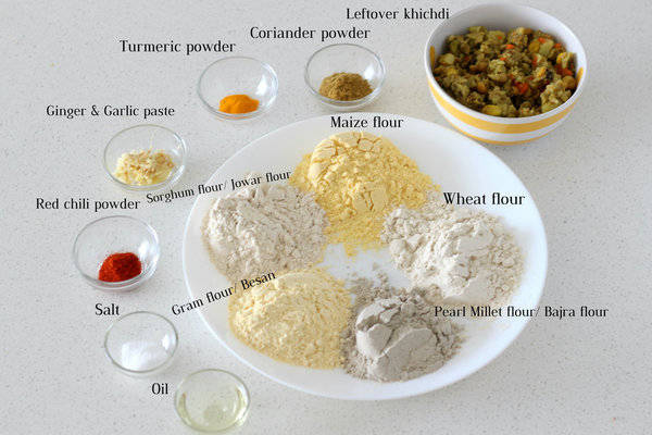 leftover khichdi paratha recipe ingredients